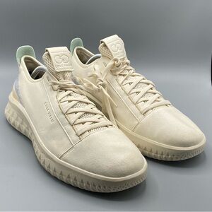 Cole Haan Men's Generation ZeroGrand II Birch White Sneakers​